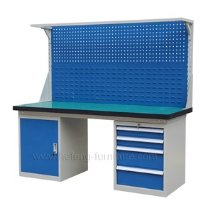 JF-WS07 Tool Storage Work Bench Workshop Tools Table Steel workbench