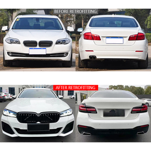 ชุดแต่งกันชนหน้า/หลัง พร้อมไฟตัดหมอก สำหรับรถยนต์ BMW F10 ซีรีส์ 5 ปี 2009-2016 รุ่นใหม่ ปี 2023 แบบ MT  ติดตั้งง่าย พร้อมสกรู  ใช้ได้กับรถทั่วไป  ตรงรุ่น OE - Product Image 2