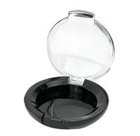 Mini boîte vide transparente à couvercle rabattable en ABS pour échantillon de fond de teint compact, anti-cernes, fard à paupières, format 1g