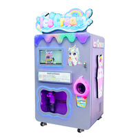 Distributeur automatique de crème glacée Red Rabbit, innovant et alimenté par l'IA, pour des coupes parfaites et un service efficace, machine commerciale à yogourt glacé.