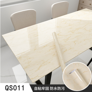 Papier peint moderne en marbre blanc <span class=keywords><strong>autocollant</strong></span> en feuille imperméable à l'eau pour <span class=keywords><strong>comptoir</strong></span> de <span class=keywords><strong>cuisine</strong></span> à la maison Offre Spéciale géométrique - Product Image 3