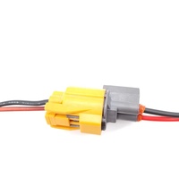 Nouveau 2024 GTPARTS 12V/24V Câble de conversion HID LED, adaptateur de faisceau de câbles, forme d'ampoule D1S, ILX MDX RDX TL TSX ZDX C-Crosser ASX EVO