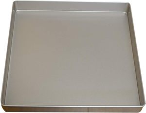 Baker's Half Sheet Pan-Lot <span class=keywords><strong>de</strong></span> 2 plaques <span class=keywords><strong>de</strong></span> <span class=keywords><strong>cuisson</strong></span> en acier noir avec revêtement résistant à la corrosion, idéales pour les biscuits, la torréfaction et la <span class=keywords><strong>cuisson</strong></span> - Product Image 4