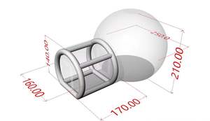 Populaire Gonflable Transparent Bulle Gonflable Tente Ballon Dôme Bulle Rebond <span class=keywords><strong>Maison</strong></span> Gonflable Bulles <span class=keywords><strong>Maison</strong></span> Enfants - Product Image 6