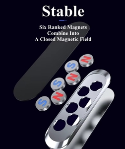 Nhà Sản Xuất Chuyên Nghiệp Phổ Magnetic Điện Thoại Di Động Chủ Hợp Kim Nam Châm Điện Thoại Di Động Đứng Cho Xe Bảng Điều Khiển - Product Image 5