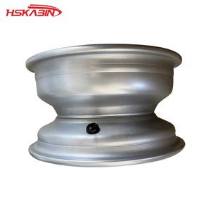 Ruedas de Repuesto de Aluminio Plateado de 10 Pulgadas Delanteras y Traseras para Motocicleta, Bicicleta de Playa, ATV, Marca KB - Product Image 4