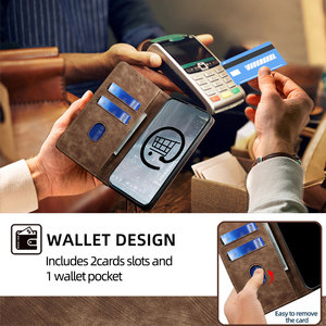Étui de téléphone en cuir de haute qualité pour Huawei Nova <span class=keywords><strong>9</strong></span> SE, <span class=keywords><strong>portefeuille</strong></span> à rabat pour Huawei Mate 50 40 Pro Plus - Product Image 4
