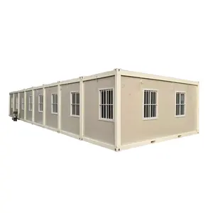 Katlanabilir prefabrik konteyner ofis kargo konteyneri evler 20 20 ft 40ft lüks konteyner ev çin tedarikçisi