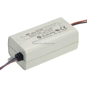 Meanwell APC-16-350 16W 350MA 12 ~ 48V 단 하나 산출 엇바꾸기 전력 공급 어두운 에너지 일정한 현재 LED 운전사 300MA