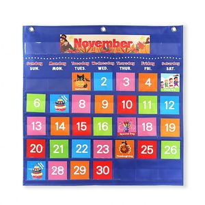 Tableau de poche calendrier pour la maternelle : fournitures d'apprentissage précoce pour élèves et enseignants - Product Image 2