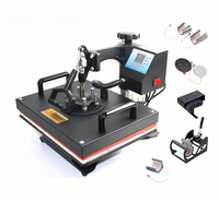Presse à Chaud Multifonctionnelle 10-en-1 la Plus Vendue pour Sublimation et Impression Numérique sur T-shirts et Casquettes - Température 0-399°C