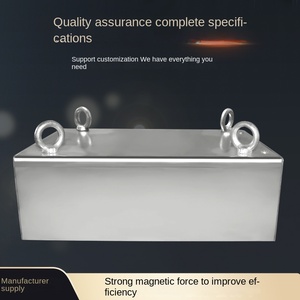 Siêu Mạnh Mẽ Hình Chữ Nhật Nam Châm Công Nghiệp Lớn Băng Tải Sắt Remover Treo Vĩnh Viễn Tách Từ Tính Tách - Product Image 4
