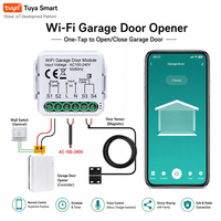 Controlador de Relé Inalámbrico OEM para Automatización del Hogar, el Mejor Abridor Inteligente de Puertas de Garaje, Compatible con Alexa y Google Home, Control por WiFi y Aplicación Tuya