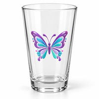 Autocollants en cristal UV DTF pour verres avec des motifs rectangulaires en couleur et des autocollants de marque personnalisés pour les fournisseurs de verrerie