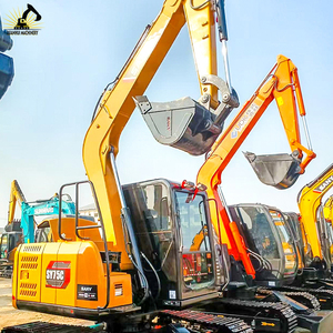 La apariencia es limpia y ordenada con alta eficiencia de combustible Sany SY75 Máquinas excavadoras usadas para construcción rural - Product Image 3