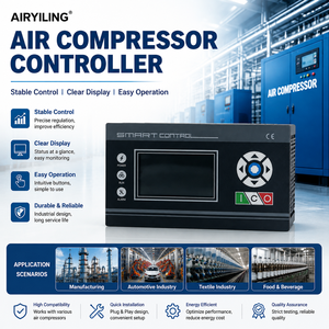 <span class=keywords><strong>CAC</strong></span>--C5VF-Y4 Contrôleur de compresseur d'air PLC, panneau de commande, pièces de rechange d'origine neuves, adaptées aux compresseurs d'air à vis, en stock - Product Image 2