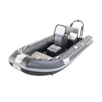 Double coque en aluminium semi-rigide 13ft RIB 390 Bateaux gonflables en PVC Hypalon à vendre