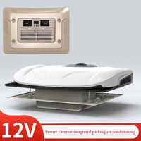 Climatiseur de stationnement portable 12V 24V, système de refroidissement électrique DC universel pour camions et camping-cars