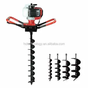 เครื่องมือขุดหลุมเบนซินและ52cc Earth Auger หรือเครื่องเจาะหลุมหลังหรือเครื่องเจาะดินและเครื่องปลูกต้นไม้