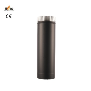 Hoto cao quatlity trong nhà hiện đại gỗ-đốt bếp cài đặt thép không gỉ tường đơn bếp Ống - Product Image 3