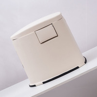 Chaise de toilette mobile pour personnes âgées et femmes enceintes, anti-odeur, portable, pour usage domestique, avec bac à vomi, pour intérieur et chevet