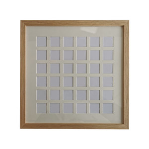 100 Pièces Grille Rectangulaire Avatar 48/36 Grilles <span class=keywords><strong>Cadre</strong></span> Photo Commémoratif Créatif en Bois Massif avec Montage en Carton <span class=keywords><strong>Luffy</strong></span> Bishi - Product Image 5