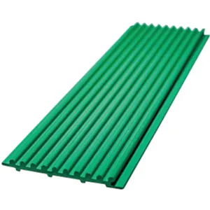 garden wpc coextrusion 3d big pvc solid wall panel grille green for exterior wall decoration