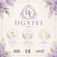 Großhandel Maßgeschneiderte Vorne Locker Sitzende Blumen-Baumwollbluse für Damen Private Label Cotswolds Garden mit Spitzenbesatz Frühling Sommer OEM S-5XL
