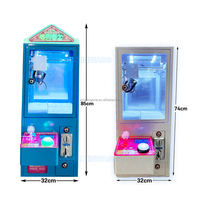 Mini Grue Attrape-Peluche, Petite Machine à Pousser les Pièces, Centre de Jeu d'Arcade d'Intérieur, Cadeau pour Enfants – Vente de Machine à Poupées pour Table de Bar