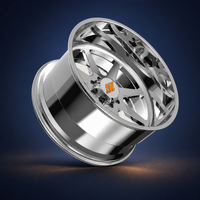 Ruedas Forjadas SRD en Oferta para Camionetas 22x12 24x12 24x14 26x14 26x16 8x165.1 6x139.7 8x170 Super Single Wheel para GMC 2500 F250