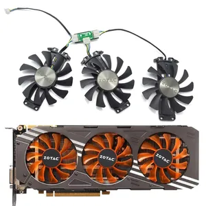 75mm 4Pin APISTEK GA81S2U 12V 0,38 EINE 83x16mm Loch GTX 980 GPU Fan Für ZOTAC GTX 980-4GD5 AMP HA Grafikkarte Kühler Lüfter