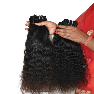 <b>Cheap</b> Best Quality Remy Virgin Kinky Tight Curly Natural Textures Bundles Vietnamese Temple Cuticle Aligned Human Hair <b>Extension</b> - Product Image 1