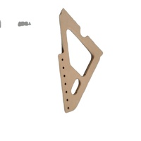 Fabrication OEM personnalisée, production en série, usinage CNC en bois de noyer noir pour services de pièces en bois de précision
