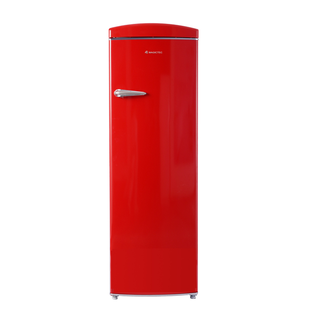 Retro Style Aesthetic Refrigerator with Multi-flow Air Cooling System Adjustable Electrical Thermostat Control,Cool ONLY
