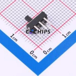 MS-22D10-G030 Slide Switch DIP-6P,9x3.5mm Switch Double Pole Double Throw Rectangle Pin Header PC Pin 9mm - Product Image 2