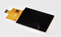 Layar LCD TFT Transmisif Polcd 2,4 inci 240x320 kecerahan 260 driver IC ST7789V Antarmuka Serial 4 Jalur