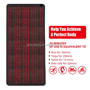 Matras terapi foton LED Fitkang, alat terapi cahaya merah untuk penyembuhan dan kesehatan 660nm & 850nm - Product Image 6