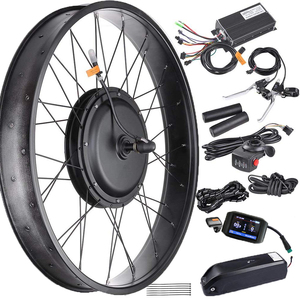 Kit de Conversión de Bicicleta Eléctrica de 48V con Llanta Gruesa - Motor de Cubo Delantero con Llanta de 20 Pulgadas/4 Pulgadas de Ancho - Product Image 4
