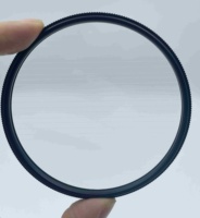 Filtre anti-reflet UV en verre transparent OEM d'usine 49-82mm pour objectif d'appareil photo reflex numérique, cadre en aluminium étanche 52mm/58mm/67mm