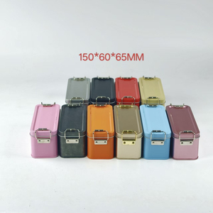 Boîte à biscuits en fer avec fermoir, pour gâteaux, pâtisseries flocon de neige, biscuits givrés, et emballage pour thé en boîte métallique - Product Image 3