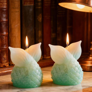 Moldes de Silicona para Velas con Forma de <span class=keywords><strong>Cola</strong></span> de Sirena Oceánica YS, Decoraciones de Yeso para el Hogar, Molde de Fundición, Suministros para Hacer Velas de Aromaterapia - Product Image 5