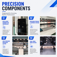 Prensa Plegadora CNC Eléctrica Pura EP101 2000S 101T con Servocontrol Completo para Acero al Carbono de 6.2mm
