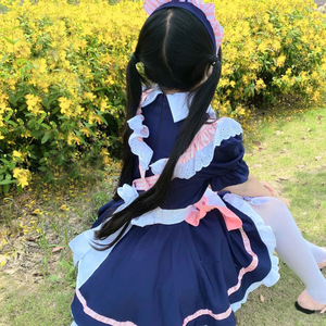 Costume de cosplay Halloween Coffee <span class=keywords><strong>Maid</strong></span>, tablier japonais kawaii, robe de princesse rose, uniforme d'écolière, anime, dessin animé, <span class=keywords><strong>COS</strong></span>, 2022 - Product Image 4