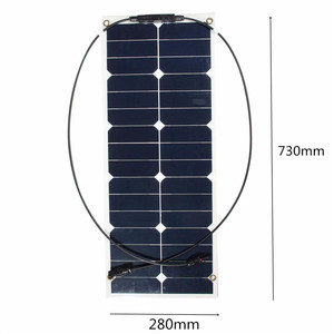 Mini panneau solaire de petite taille 12V 18V 20W 30W 50W 100W 150W Panneau solaire monocristallin personnalisé - Product Image 4
