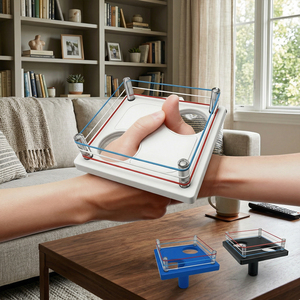 Anneau de combat interactif pour l'entraînement de la coordination œil-main, avec stimulation sensorielle par choc électrique et jeu de combat au pouce, pour développer les capacités cognitives - Product Image 1