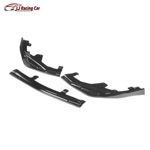 ตัวแยกกันชนหน้า ABS สีดำเงาเหมือนคาร์บอนไฟเบอร์สำหรับ Lexus <span class=keywords><strong>GS</strong></span> GS350 GS450H 2016-2020 - Product Image 3