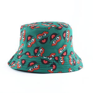 Nuovo cappello elegante per uomo e donna, cappello a secchiello con stampa di Cookie <span class=keywords><strong>Monster</strong></span> - Product Image 2