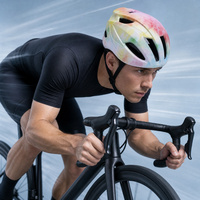Casque de vélo en polycarbonate moulé en interne certifié CE OEM ODM avec boucle magnétique 310g pour cyclistes adultes