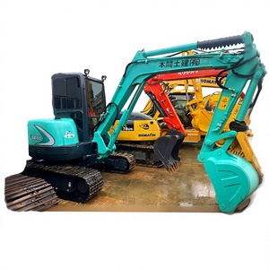 Mini-excavatrice d'occasion Kobelco SK40 2022, 4 tonnes, godet de 0,2 m, chenilles compactes, marteau brise-roche, dents de rechange, moteur Hitachi pour vidéo - Product Image 1