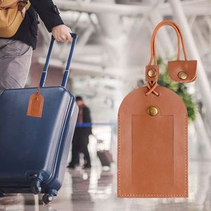 Vintage Luxury Pu Leather Executive Luggage Identity Travel Suitcase Labels Bag <b>Tags</b> Handmade Personalized - Product Image 3